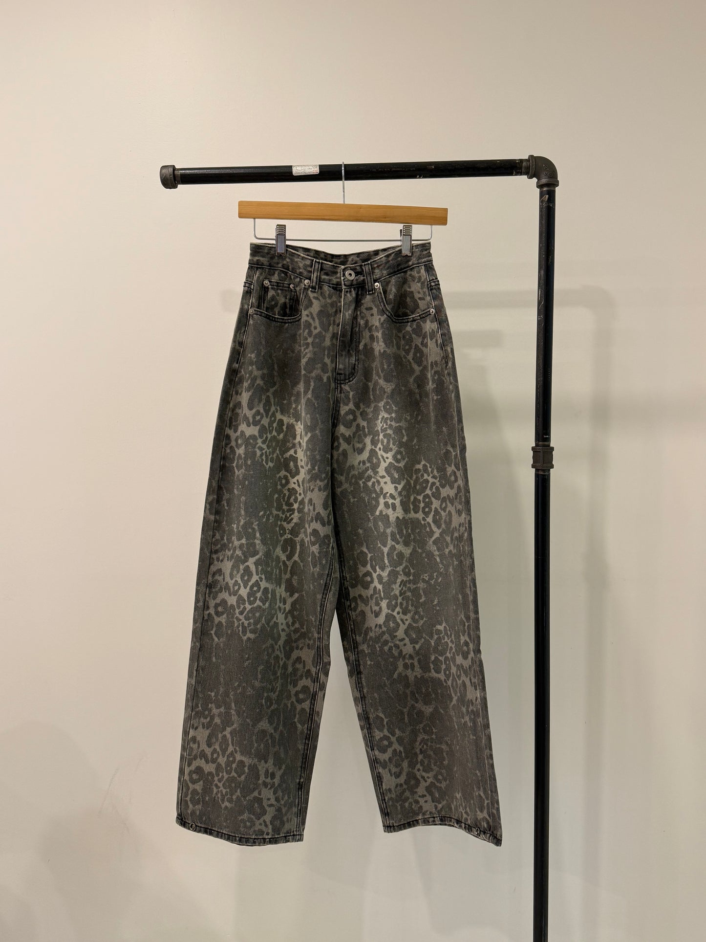 TOCUT Cheetah printed jeans