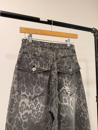 TOCUT Cheetah printed jeans