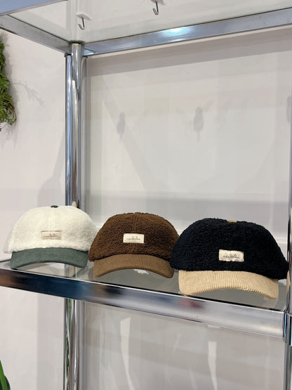 OPPA Fleece corduroy cap