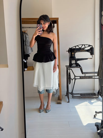 RADI Peplum tubetop