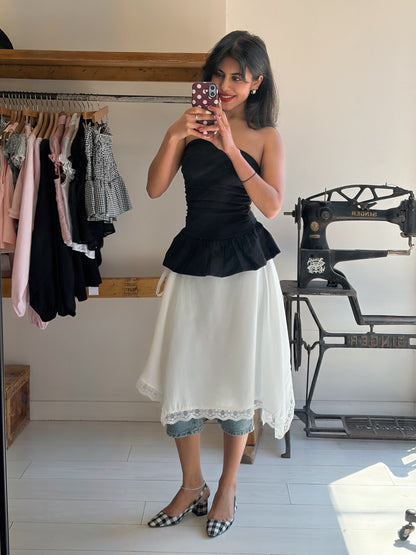 RADI Peplum tubetop