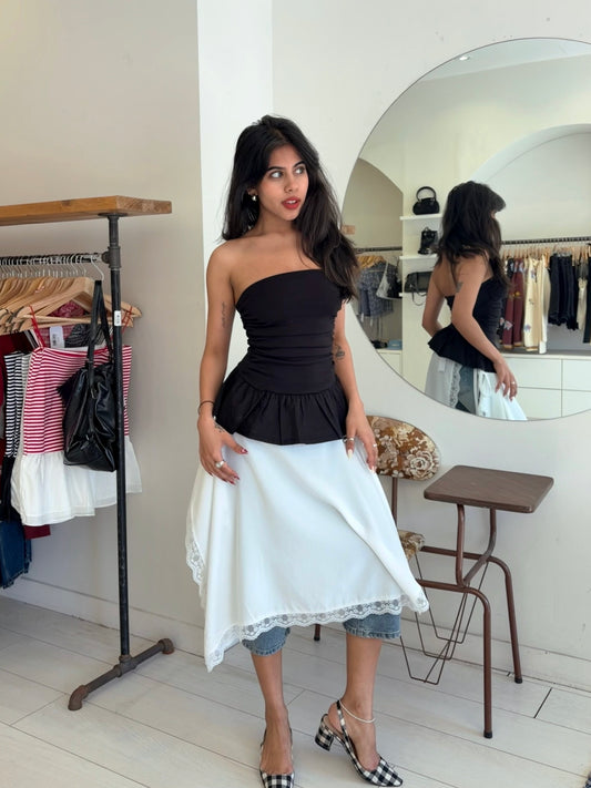 GLAZE Wrap skirt