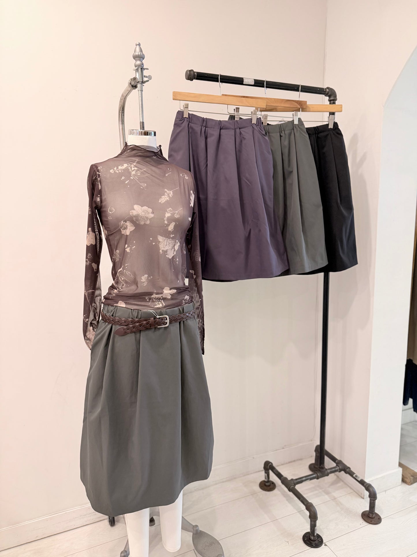 PIPER Pleated skirt
