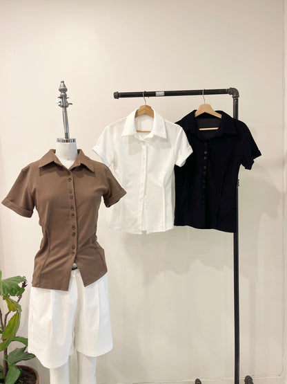 FRIDA Slim short-sleeve shirt