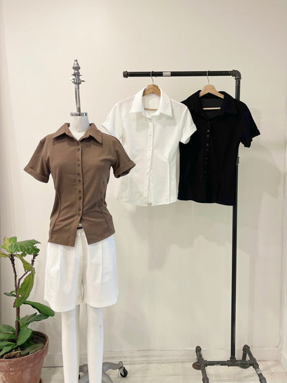 FRIDA Slim short-sleeve shirt
