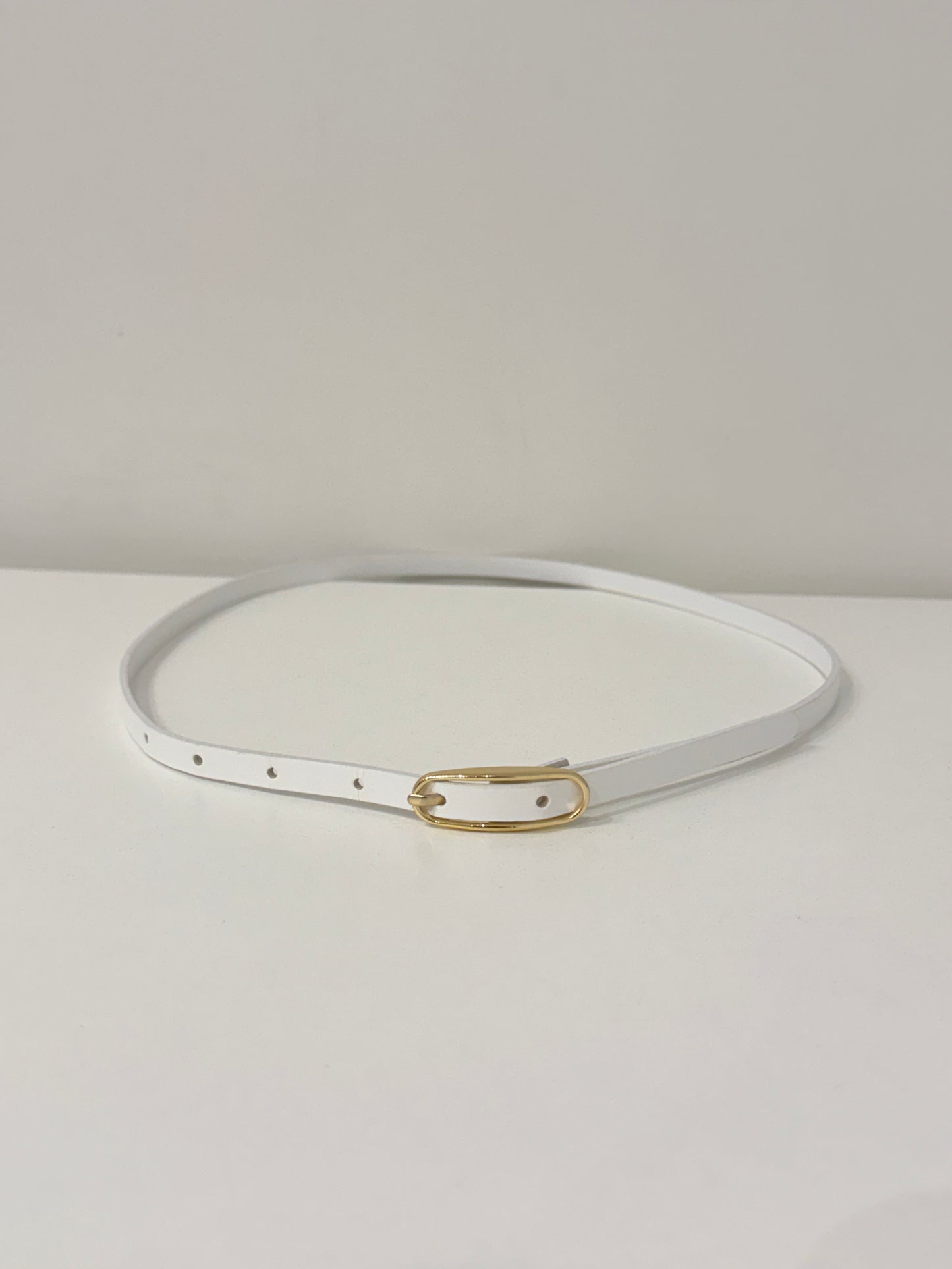 NINA Thin leather belt