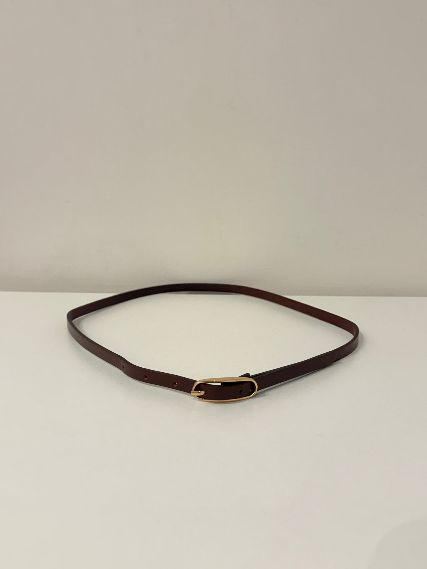 NINA Thin leather belt