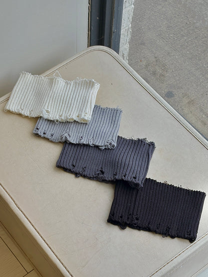 GLAS Distressed knit headband