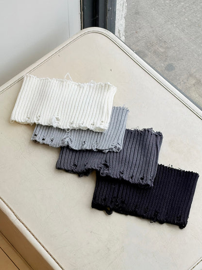 GLAS Distressed knit headband
