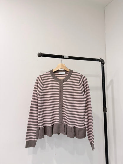 ANNIE Frill cardigan