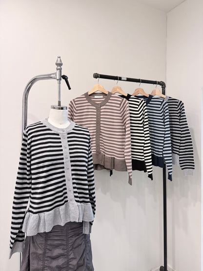 ANNIE Frill cardigan