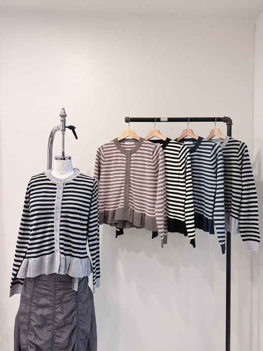 ANNIE Frill cardigan