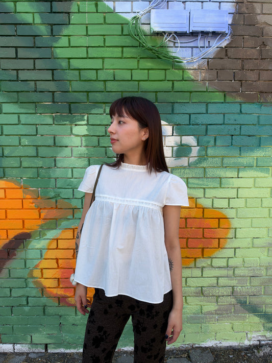 POPPY Puff blouse