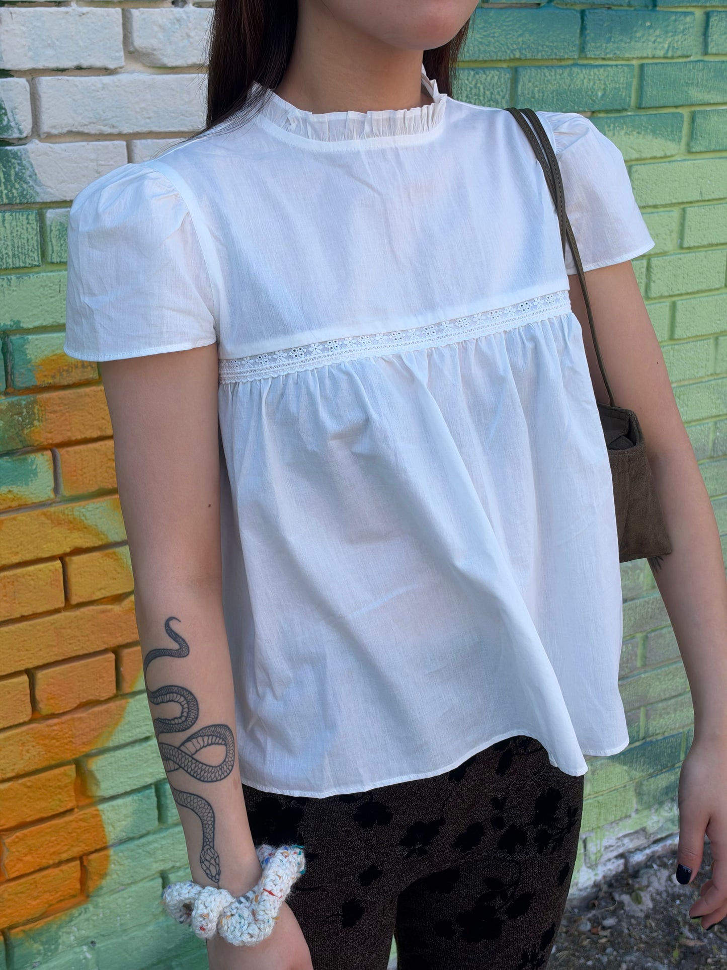POPPY Puff blouse