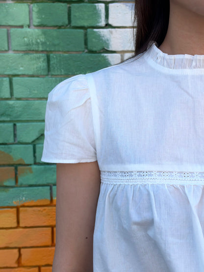 POPPY Puff blouse