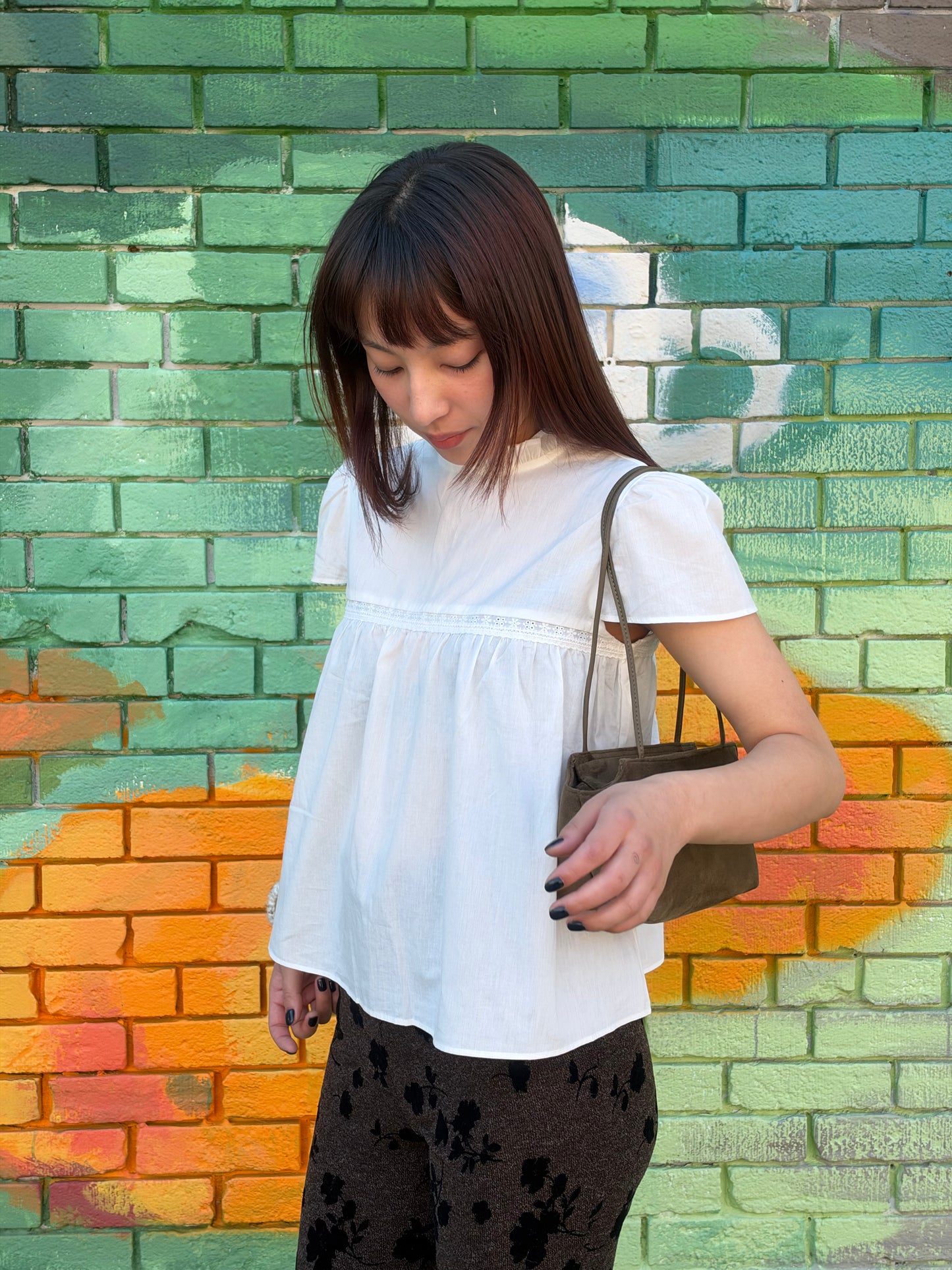 POPPY Puff blouse