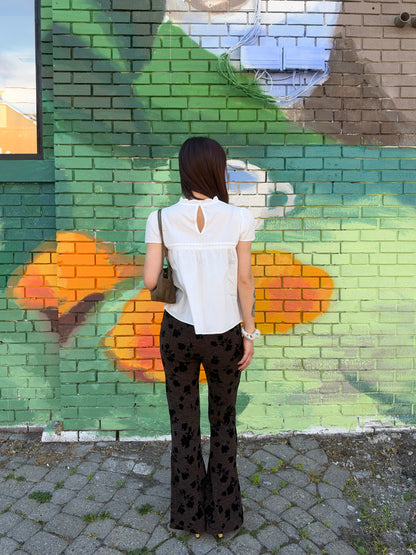 POPPY Puff blouse