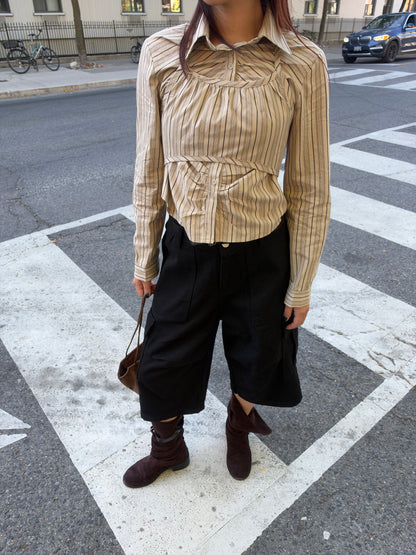 OAK Wide-leg cargo shorts