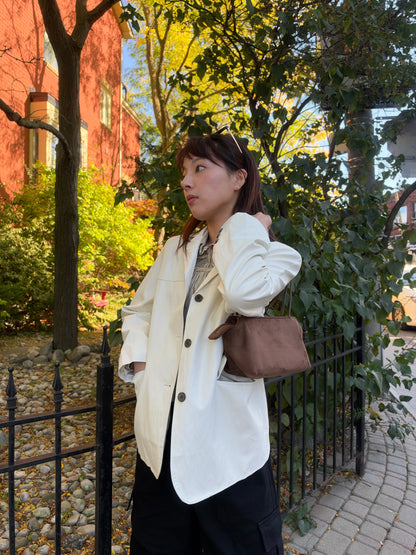SUKI Suede bag