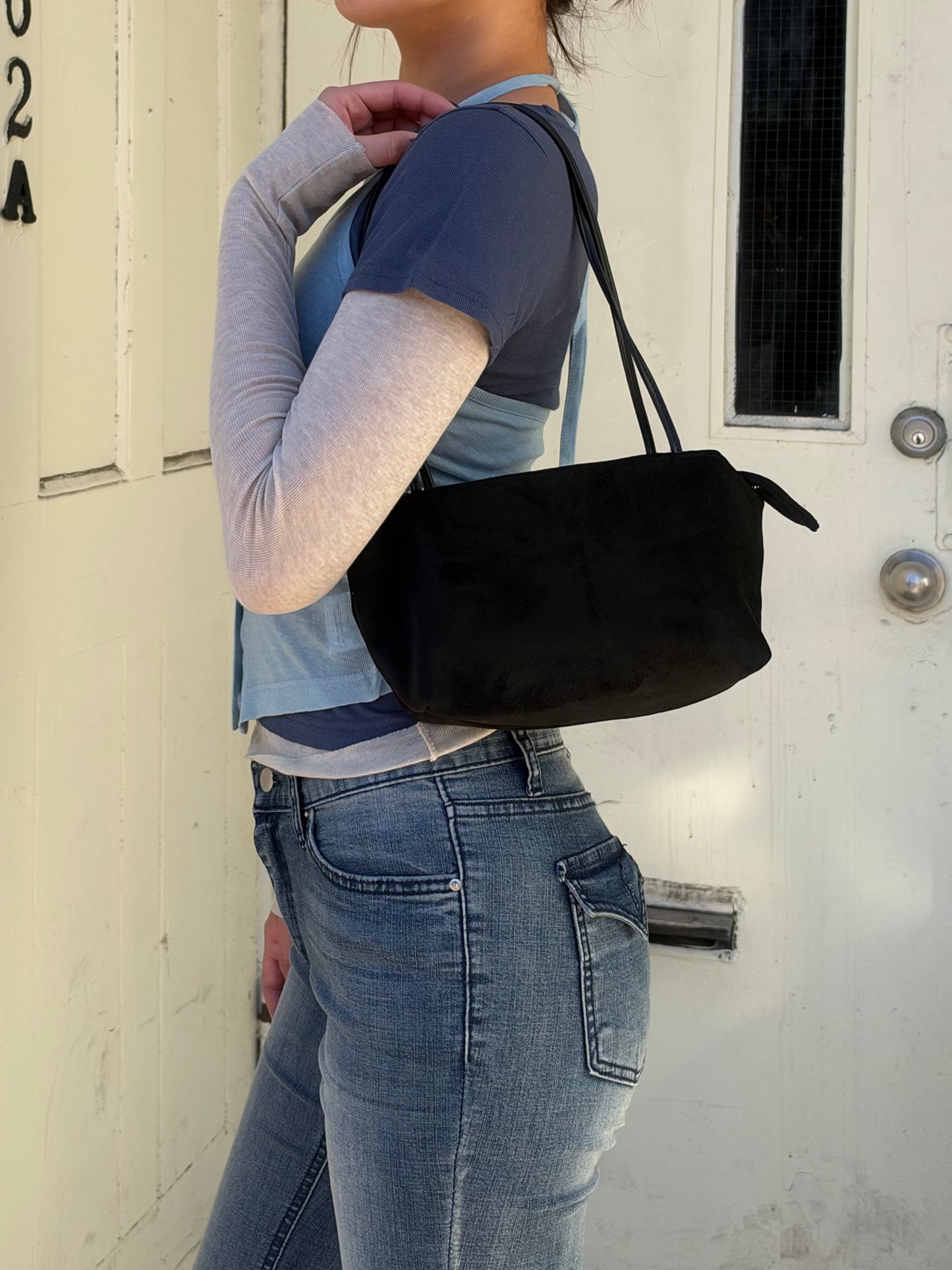 SUKI Suede bag