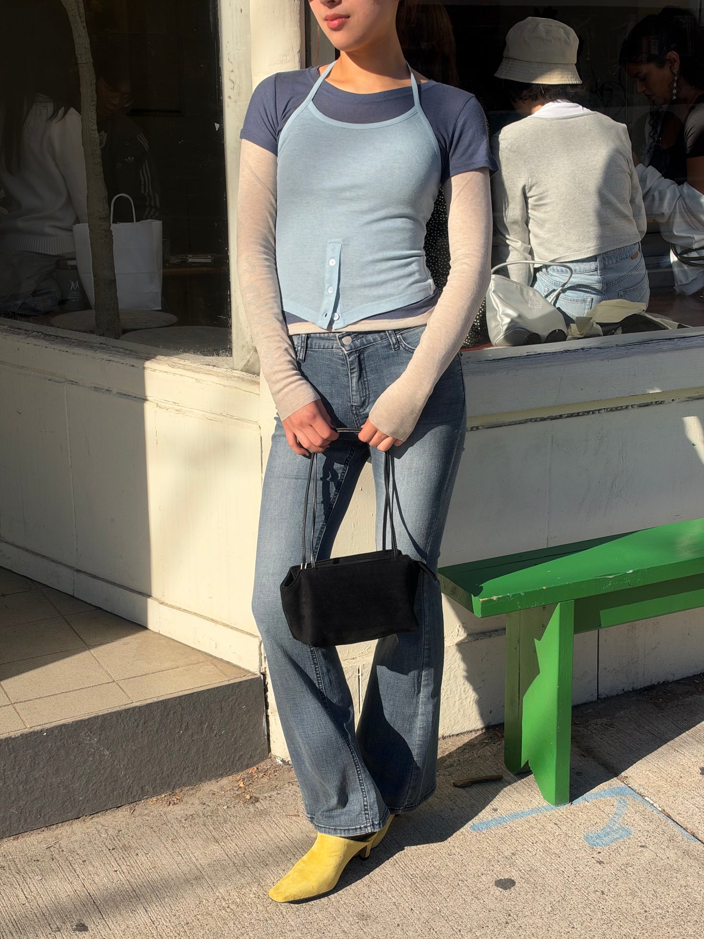 SUKI Suede bag