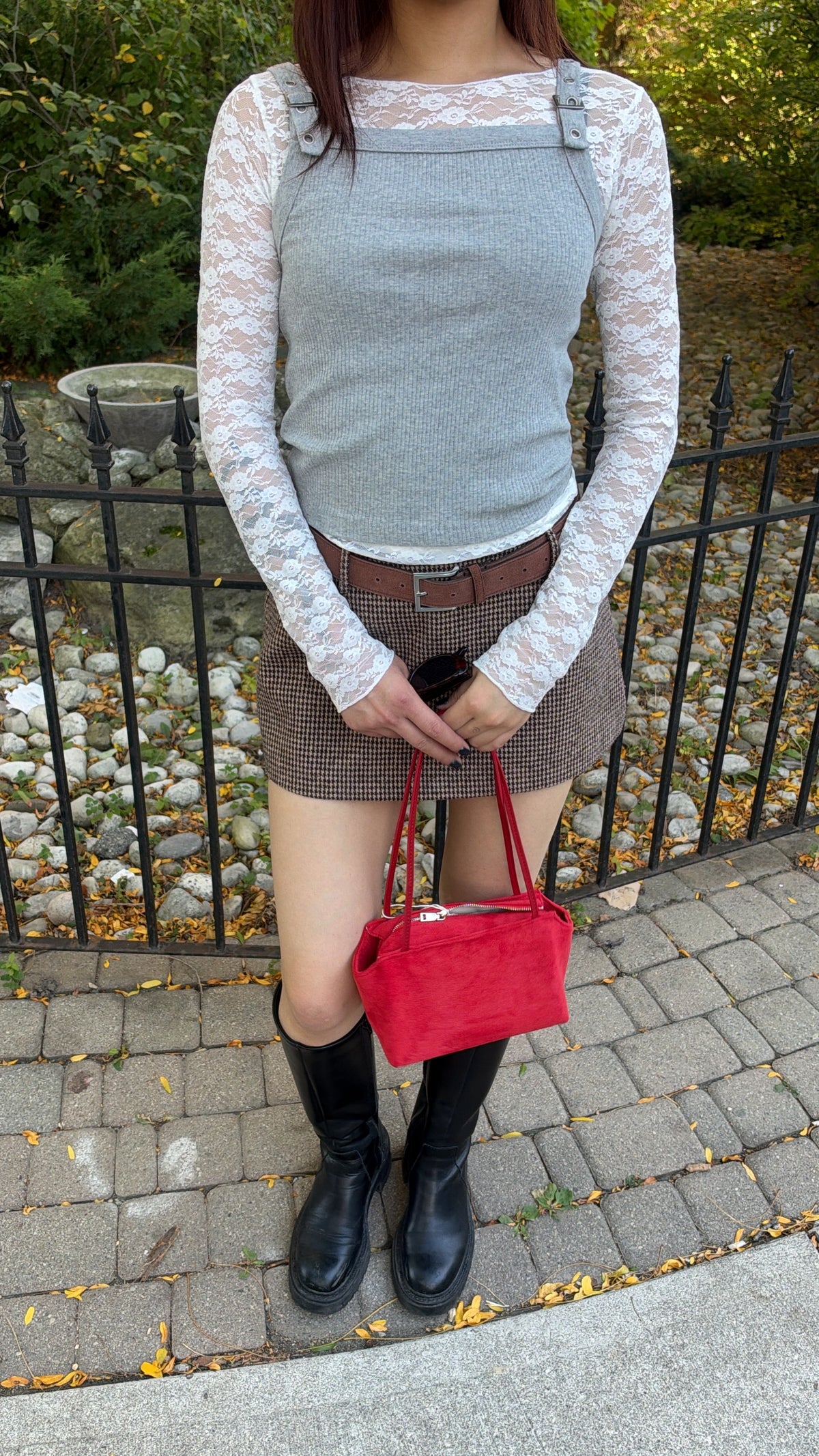 SUKI Suede bag