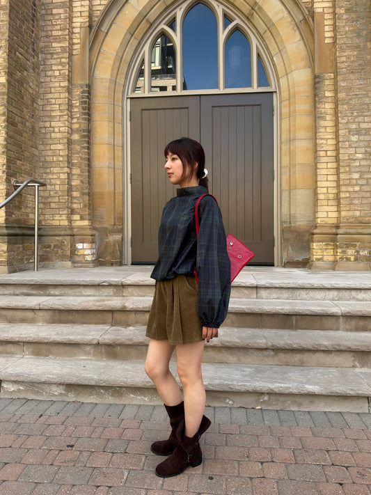 CILLA Plaid pullover