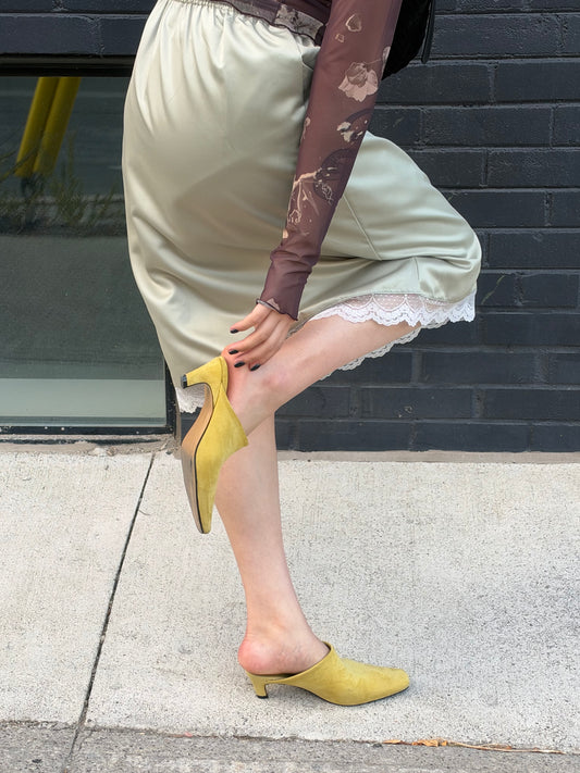 ROSIE Satin skirt
