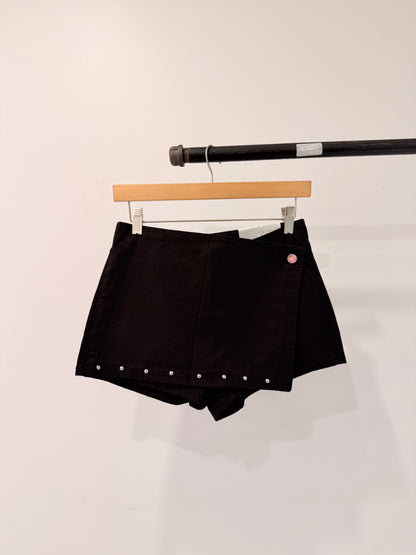 CARMEN Studded wrap shorts