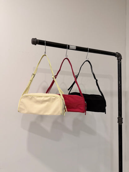 ELISE Nylon baguette bag