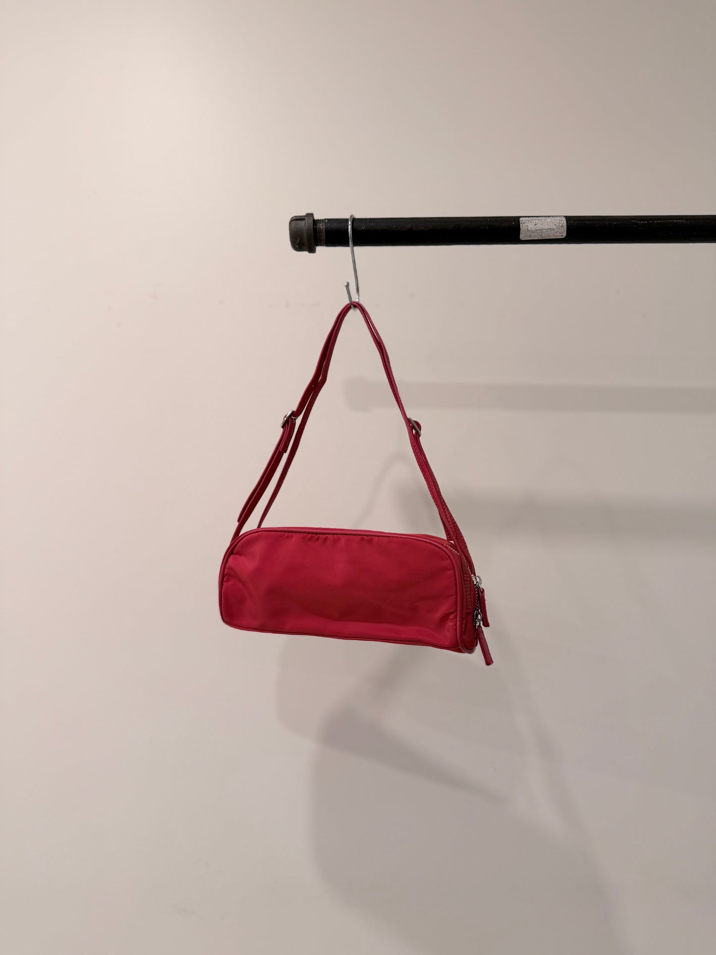 ELISE Nylon baguette bag