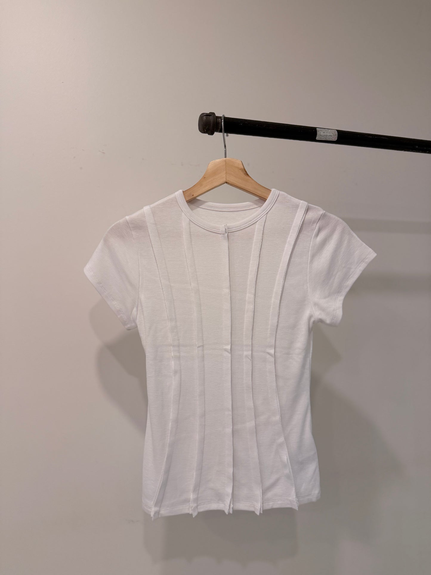 HALEY Panel-seam tee