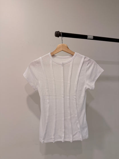 HALEY Panel-seam tee