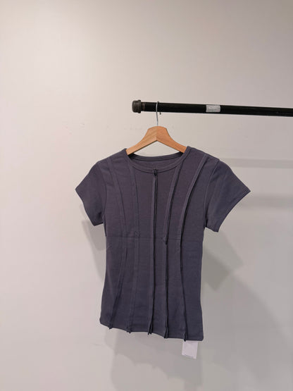HALEY Panel-seam tee