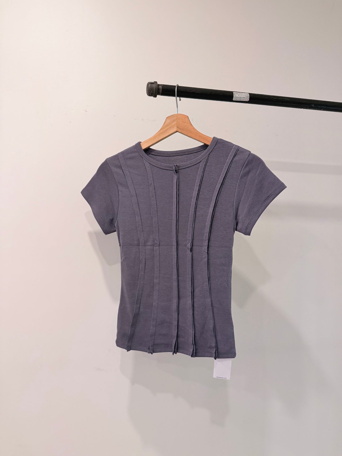 HALEY Panel-seam tee