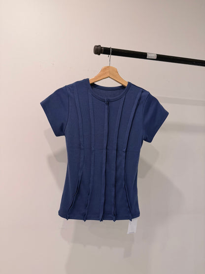 HALEY Panel-seam tee