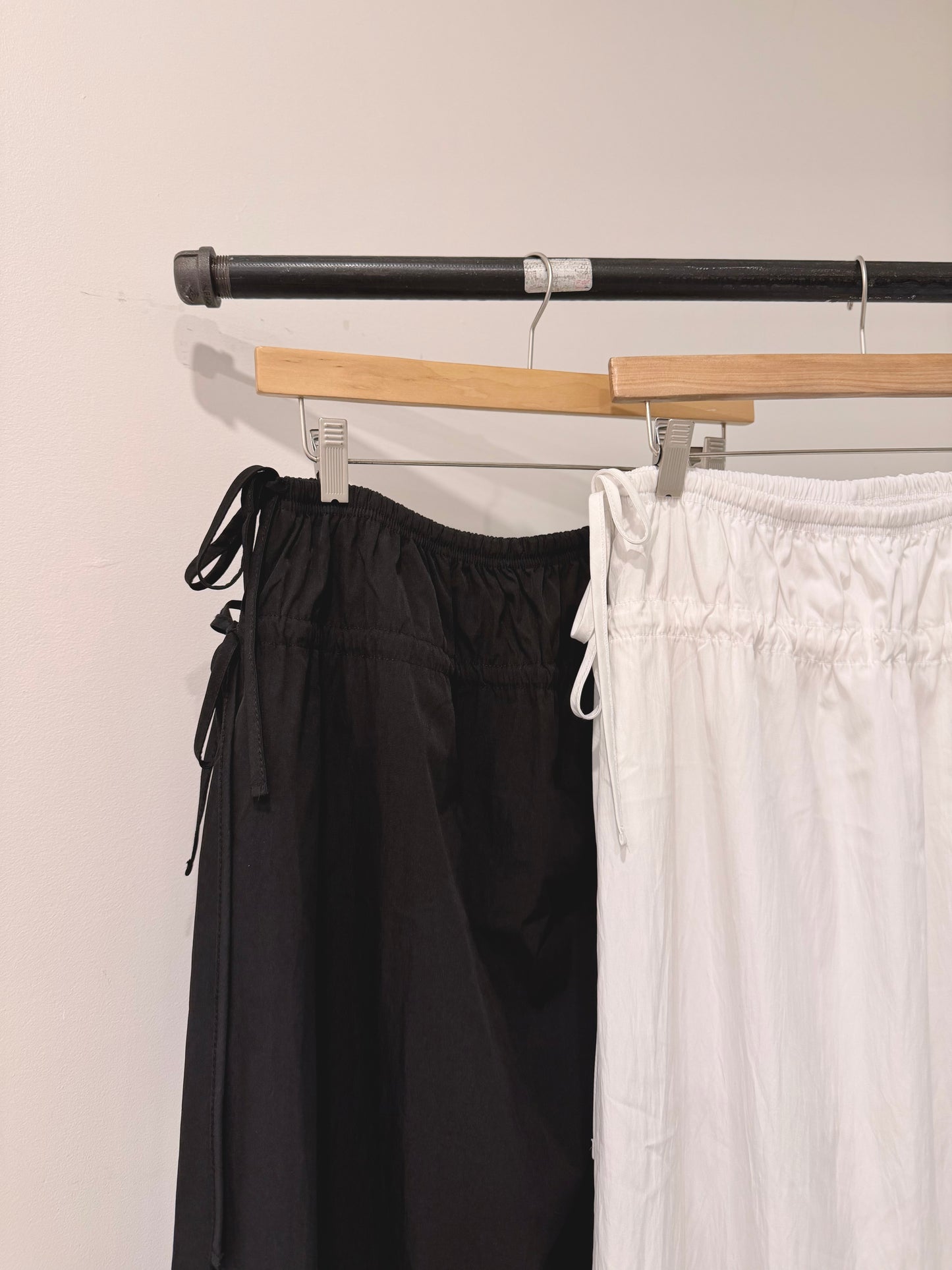 SABLE Drawstring skirt
