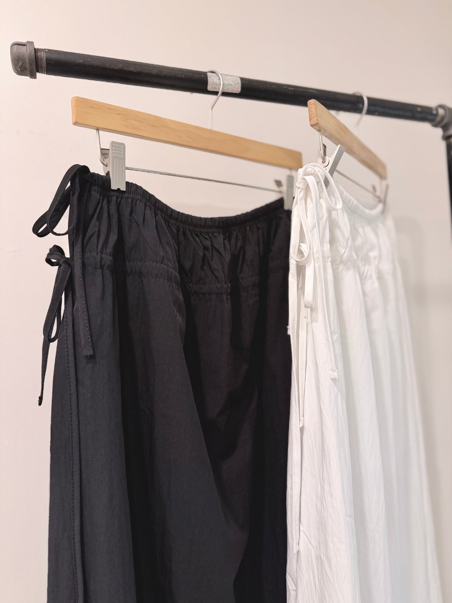 SABLE Drawstring skirt