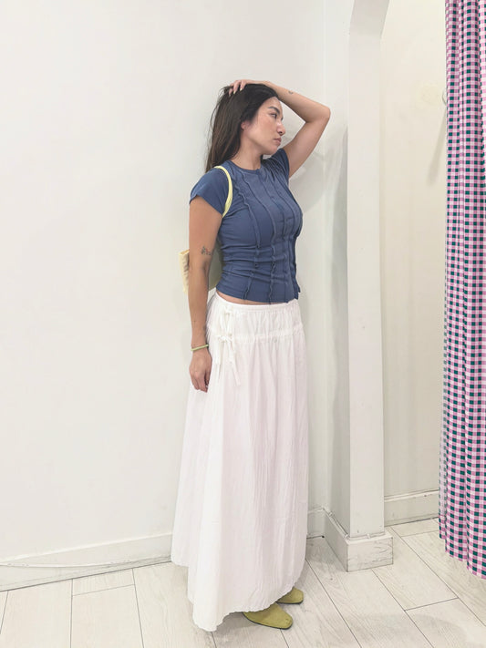 SABLE Drawstring skirt