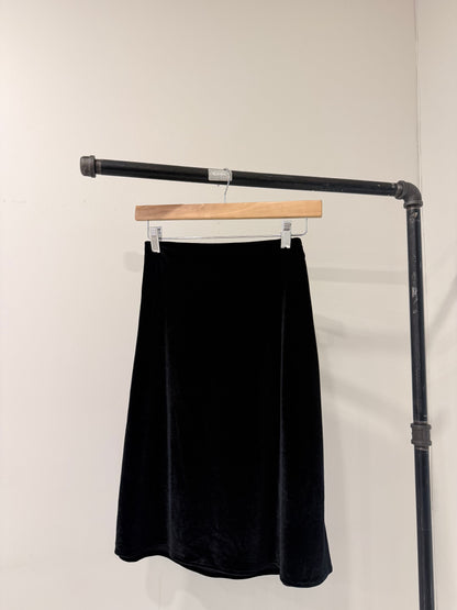 VELMA Velvet skirt
