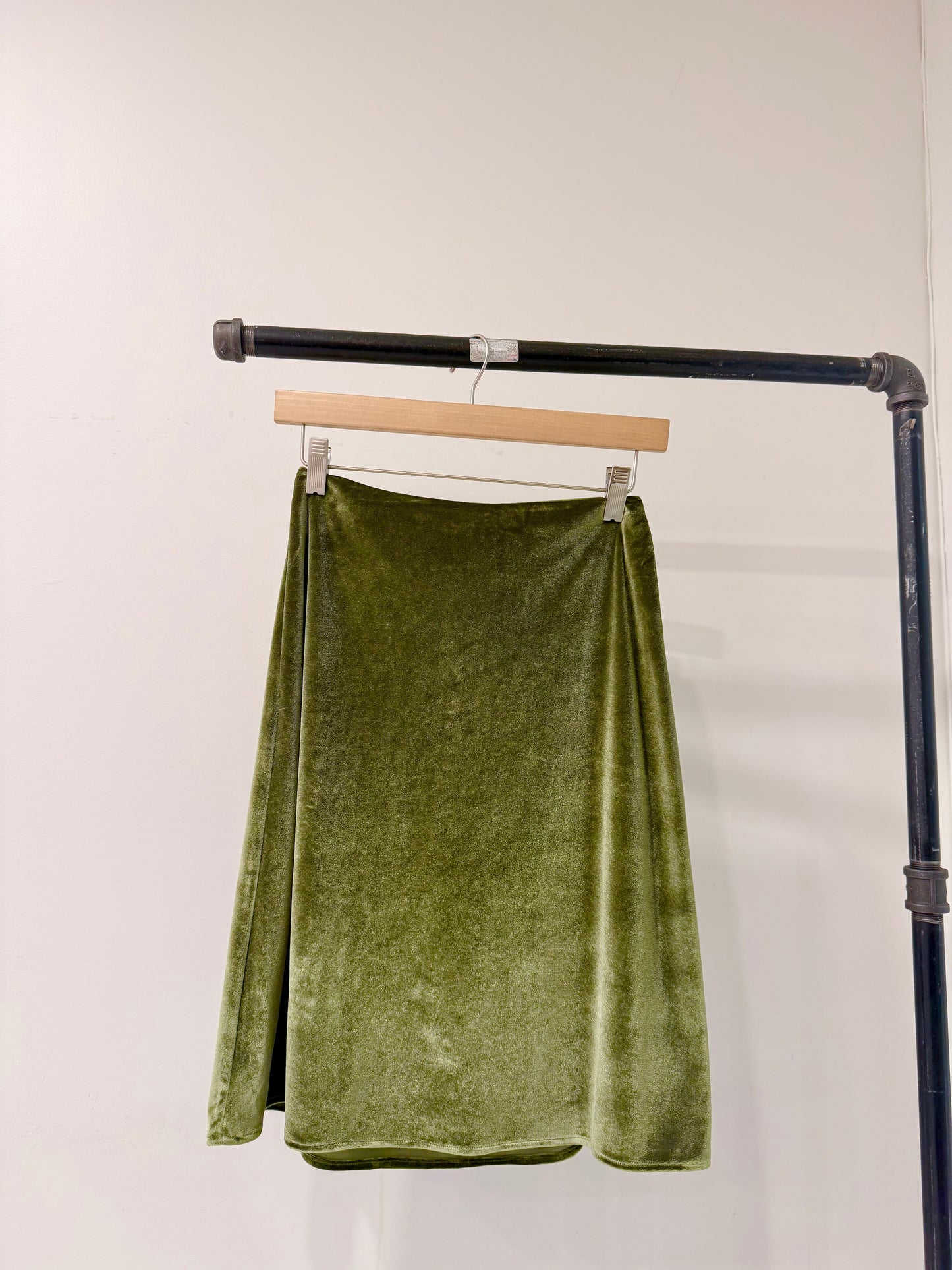 VELMA Velvet skirt