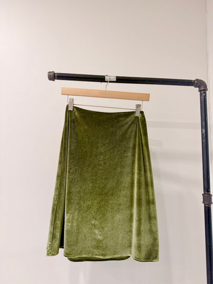 VELMA Velvet skirt