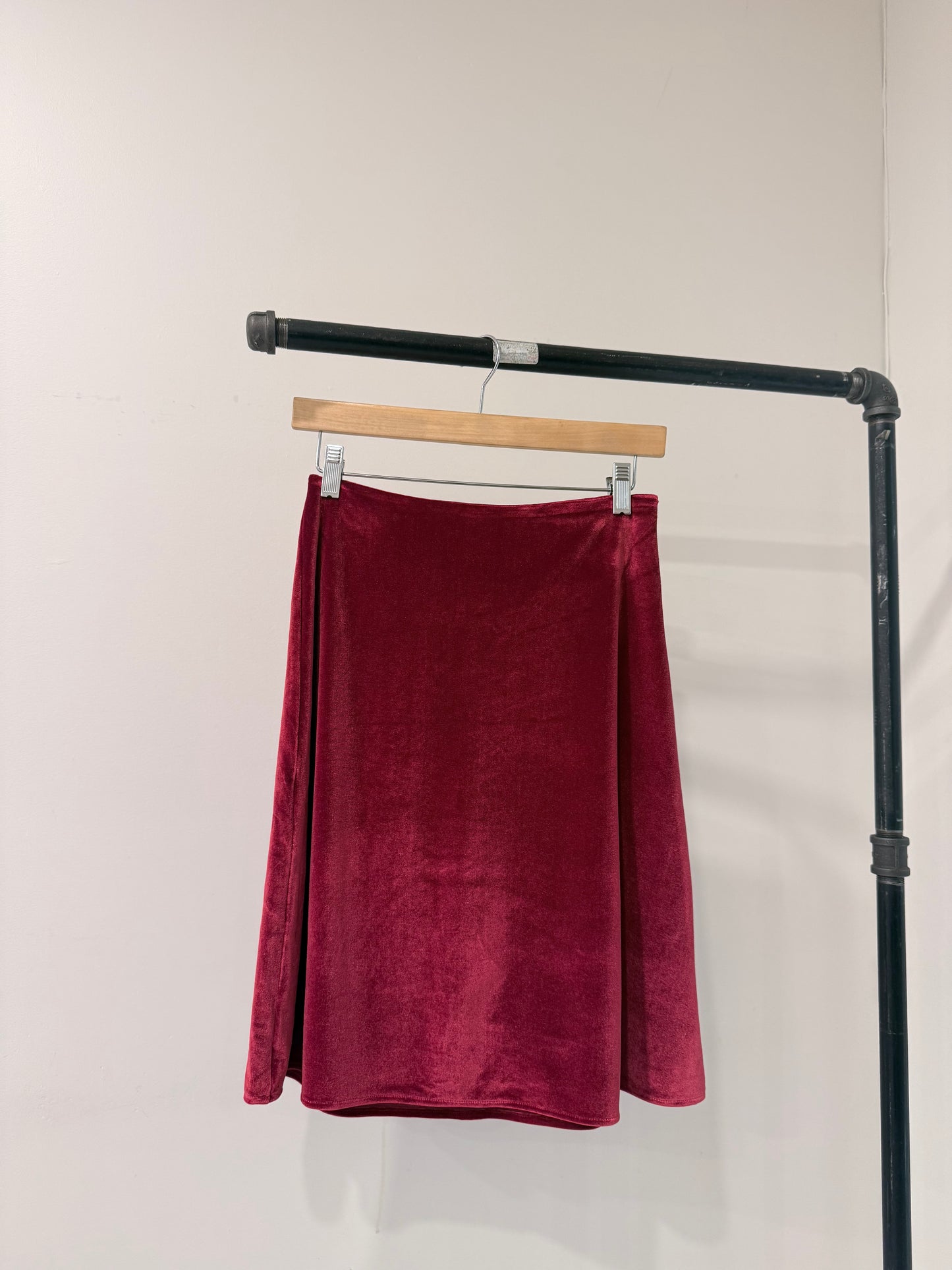 VELMA Velvet skirt