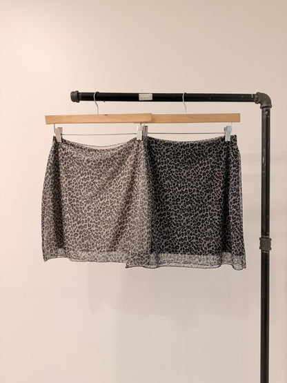 MAISIE Leopard skirt