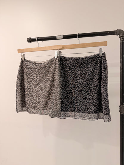 MAISIE Leopard skirt