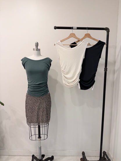 FRANKIE Ruched top