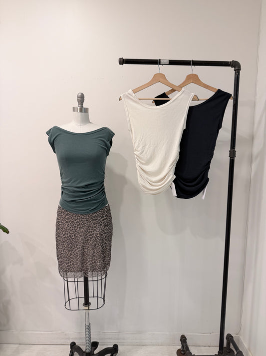 FRANKIE Ruched top