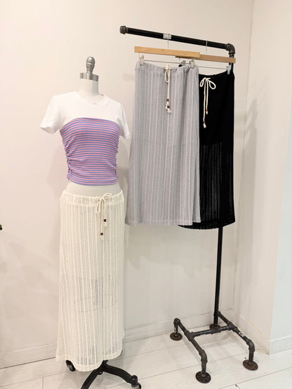 TALIA Crochet skirt