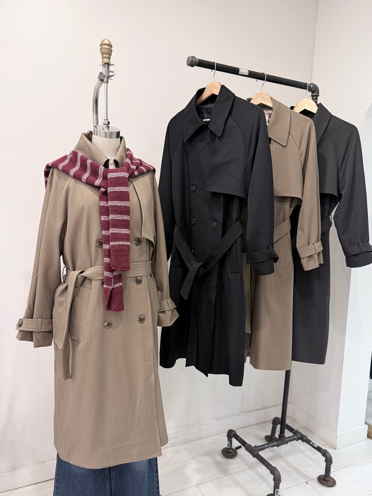 HATTIE Long trench