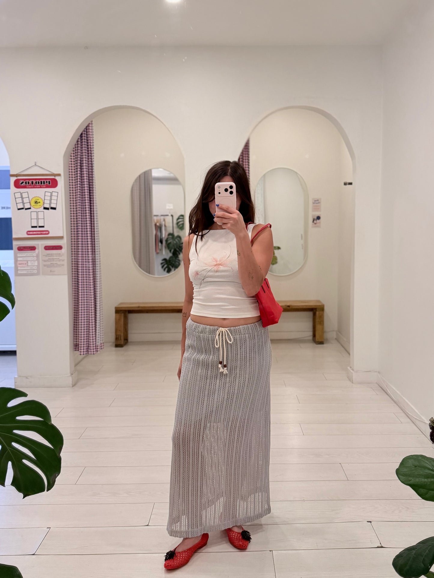 TALIA Crochet skirt